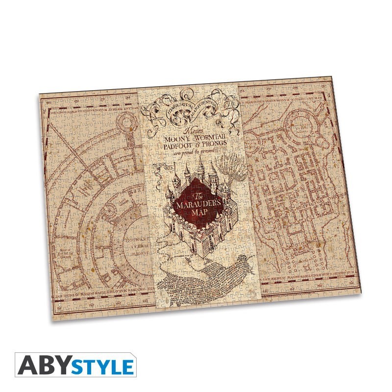 Acheter Puzzle Harry Potter Carte Du Maraudeur Boutique Variantes Paris