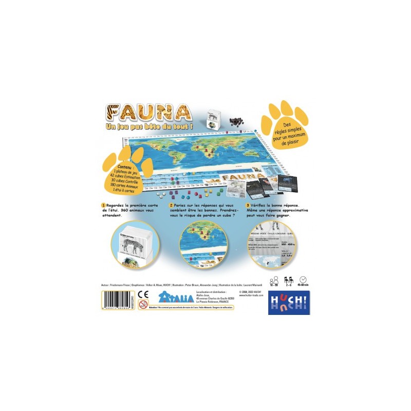 Acheter Fauna Jeu De Soci T Boutique Variantes Paris Atalia