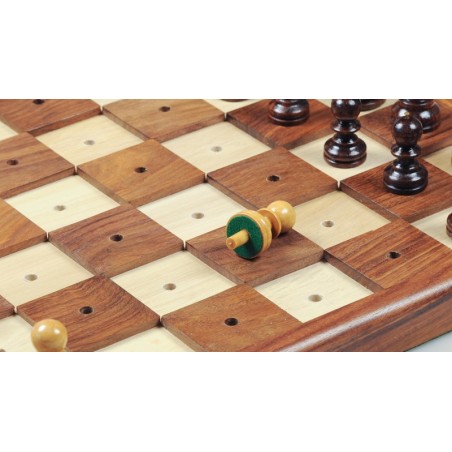 Jeu d'échecs pour personnes malvoyantes