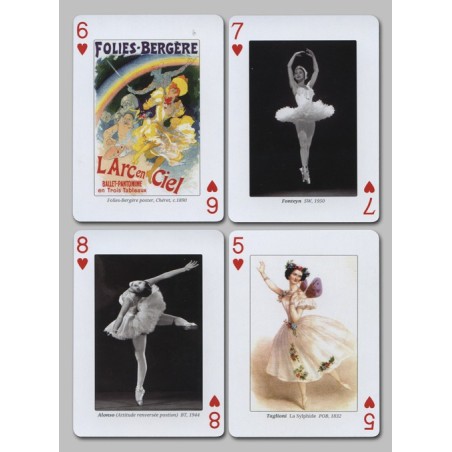 Cartes à jouer Ballet