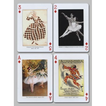 Cartes à jouer Ballet