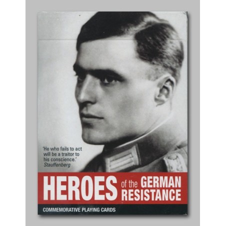 Cartes à jouer Heroes of the German Resistance