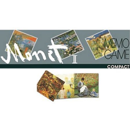 Jeu de mémoire compact - Oeuvres d'art Monet : Argent