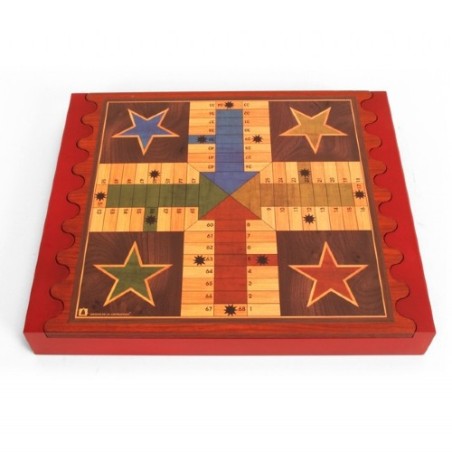 Coffret multi-jeux bois design