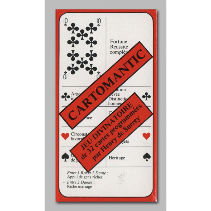  Divination par le jeu de 32 cartes : Méthode pour découvrir  sans peine la signification des cartes et leur valeur divinatoire:  9782908856033: Books