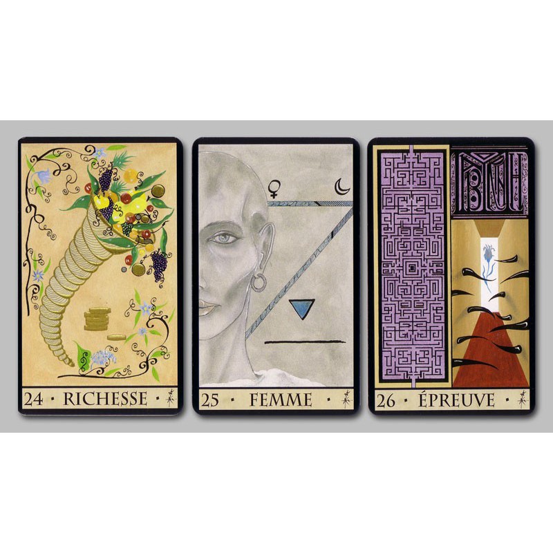 Jeu de cartes - Oracle de la Triade - Tarot Divinatoire