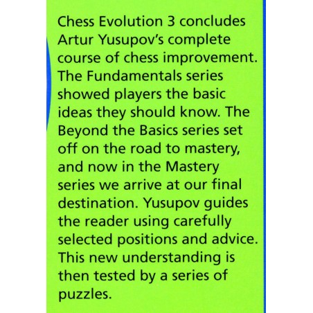 YUSUPOV - Chess Evolution Mastery vol.3 (Hard Cover)