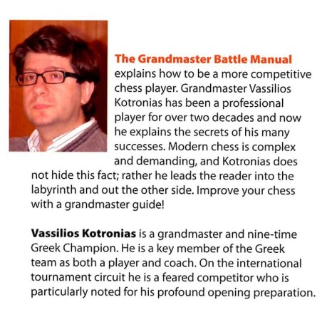 KOTRONIAS - The Grandmaster Battle Manual