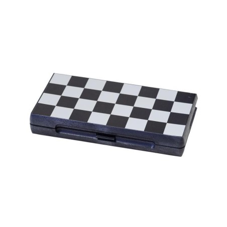 Coffret d'échecs magnétique pliant blanc et noir - 24cm