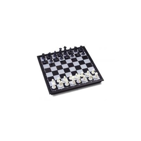 Coffret jeux d'échecs et backgammon magnétique pliant - moyen modèle