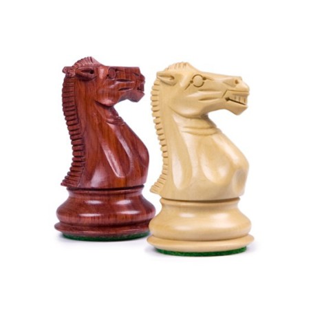 Pièces d'échecs Stallion Padouk - Taille 5