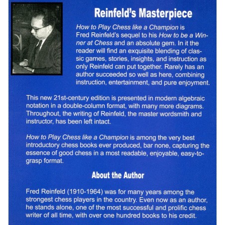 REINFELD - How to Play Chess Like A Champion