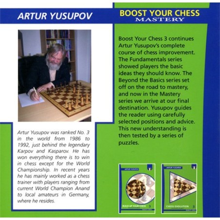 YUSUPOV - Boost Your Chess vol. 3 (Hard cover)