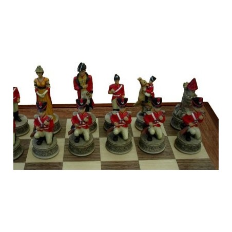 Coffret d'échecs Napoléon-Wellington n°3 (40cm)