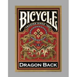 Bicycle Dragon Back Gold