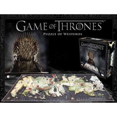 Puzzle 4D of Westeros - Games of thrones