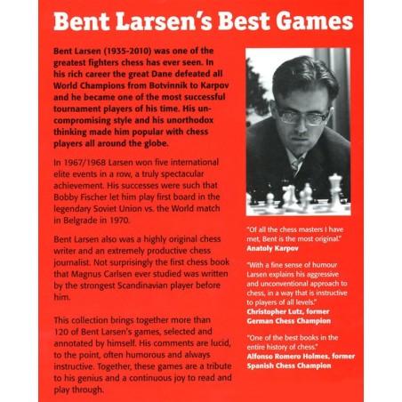 Bent Larsen's Best Games, Fighting Chess with the Great Dane - LARSEN