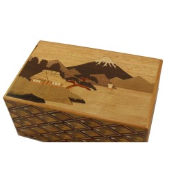 Boîte à secret Fuji 5 sun 10 mouvements  - Zougan Sansui
