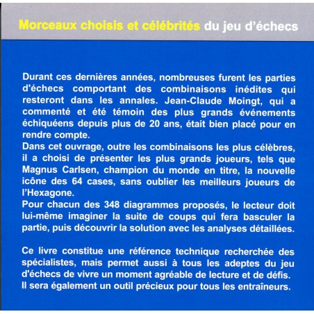 Moingt - Morceaux choisi du jeu d'échecs