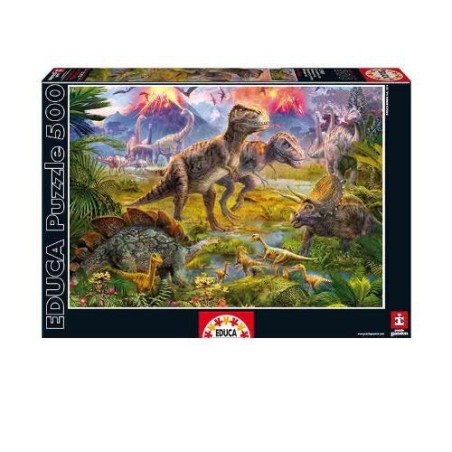 Puzzle 500 pièces - Dinosaures