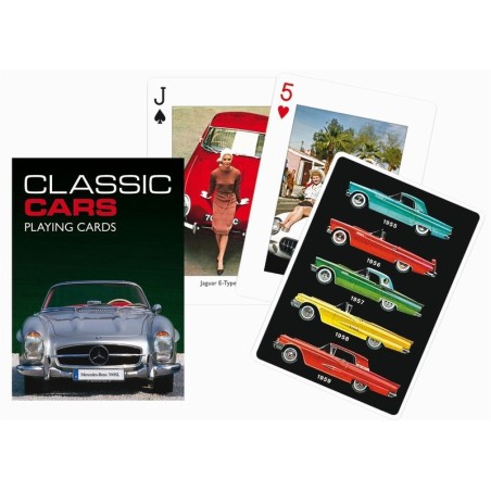 Cartes à jouer Classic cars