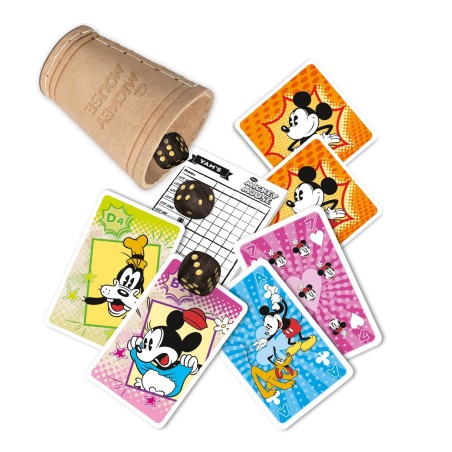 Coffret multi jeux vintage Mickey Mouse