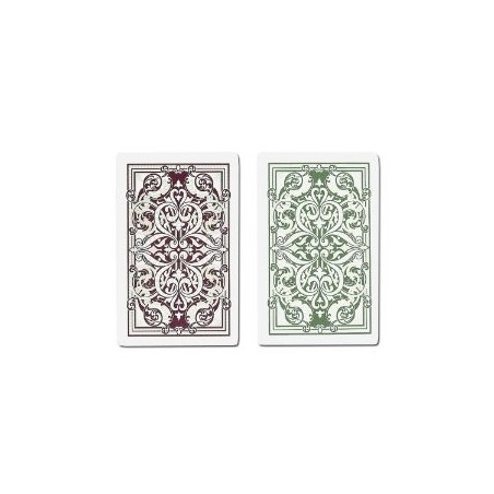 Cartes à jouer Kem Jacquard Burgundy / wide standard