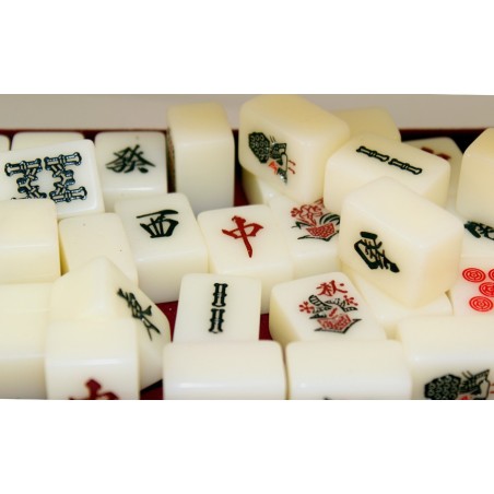 Coffret Mah-jong japonais Blanc