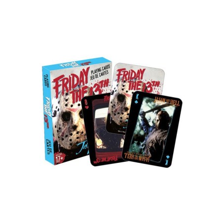 Cartes à jouer Friday the 13th