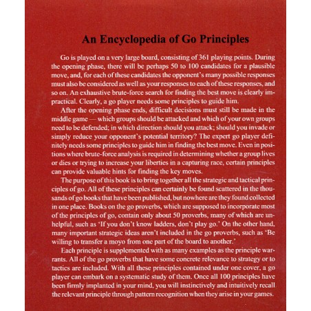 Encyclopedia of Go principles (Mastering the Basics vol.9)