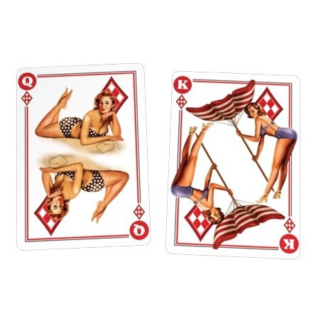 Cartes à jouer Bicycle Pin-up