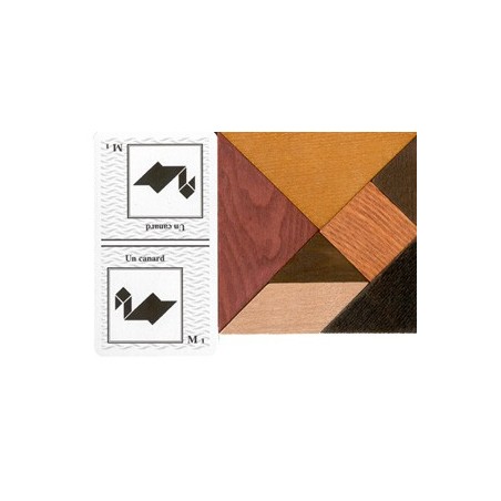 Coffret double tangram