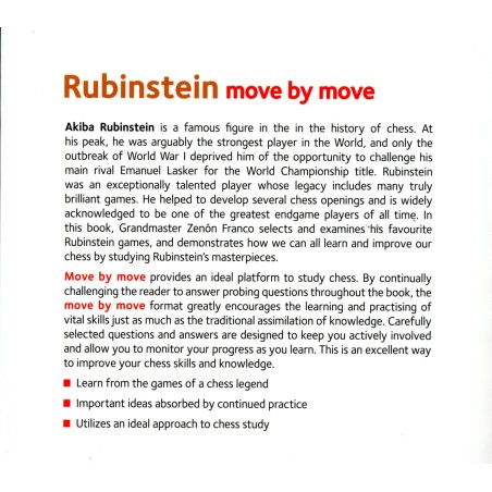 Franco - Rubinstein move by move