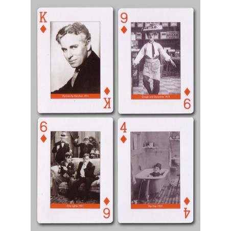 Cartes à jouer Charlie Chaplin