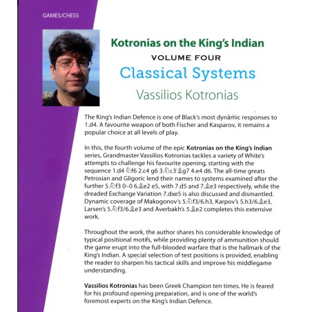 Kotronias on the King's Indian Vol.4 : Classical systems