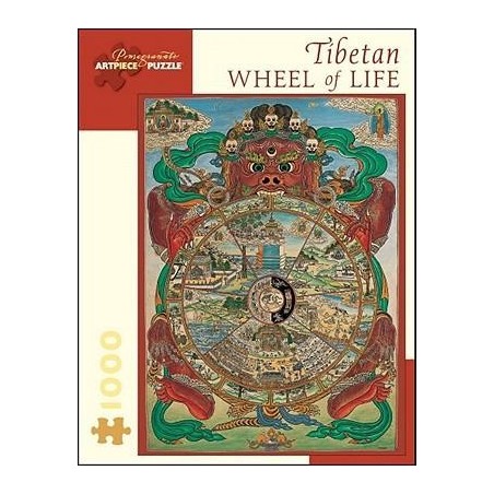 Puzzle 1000 pièces - Wheel of life Tibetan