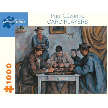 Puzzle 1000 pièces - Les joueurs de cartes de Cezanne