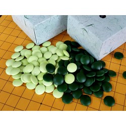 Pierres de go vert jade 8mm