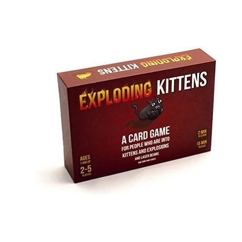 Exploding Kittens - A card...