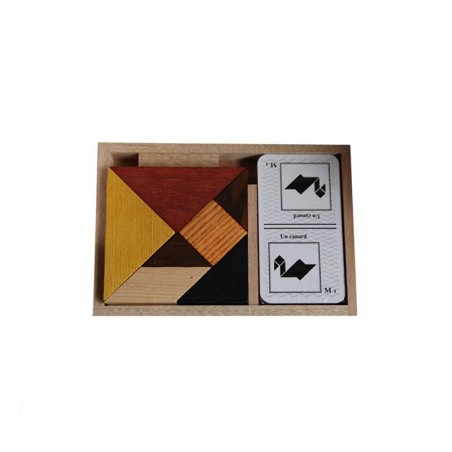 Coffret double tangram