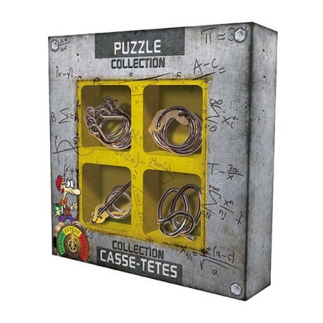 Coffret de 4 Casse-Tête Métal : Expert