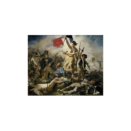 Puzzle 350 pièces - La Liberté Guidant le Peuple, Delacroix