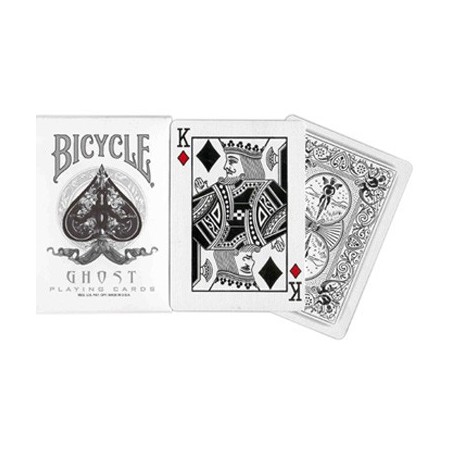 Cartes Bicycle Ghost white