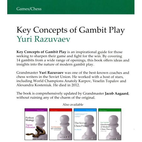 Razuvaev - Key Concepts of Gambit Play (hardcover)