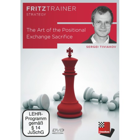 DVD Tiviakov - The Art of the Positional Exchange Sacrifice