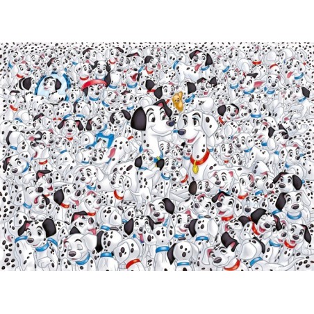 Puzzle 1000 pièces Les 101 Dalmatians - Impossipuzzle