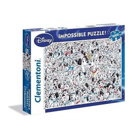 Puzzle 1000 pièces Les 101 Dalmatians - Impossipuzzle