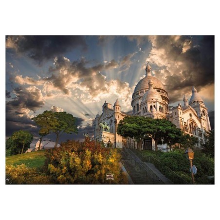 Puzzle 1000 pièces - Montmartre Sacré coeur