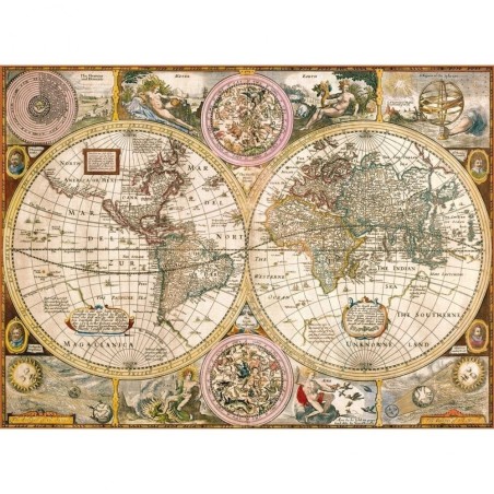 Puzzle 3000 pièces - Carte Antique