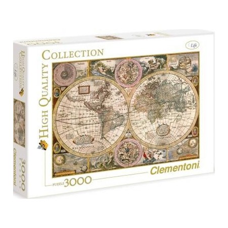 Puzzle 3000 pièces - Carte Antique